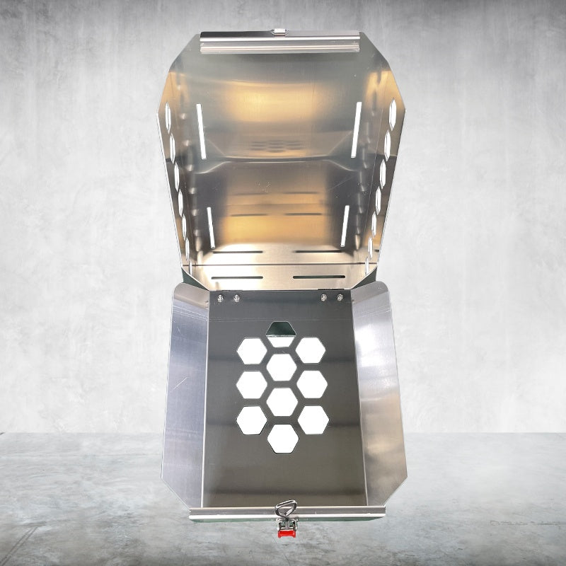 Lockable Jerry can holder