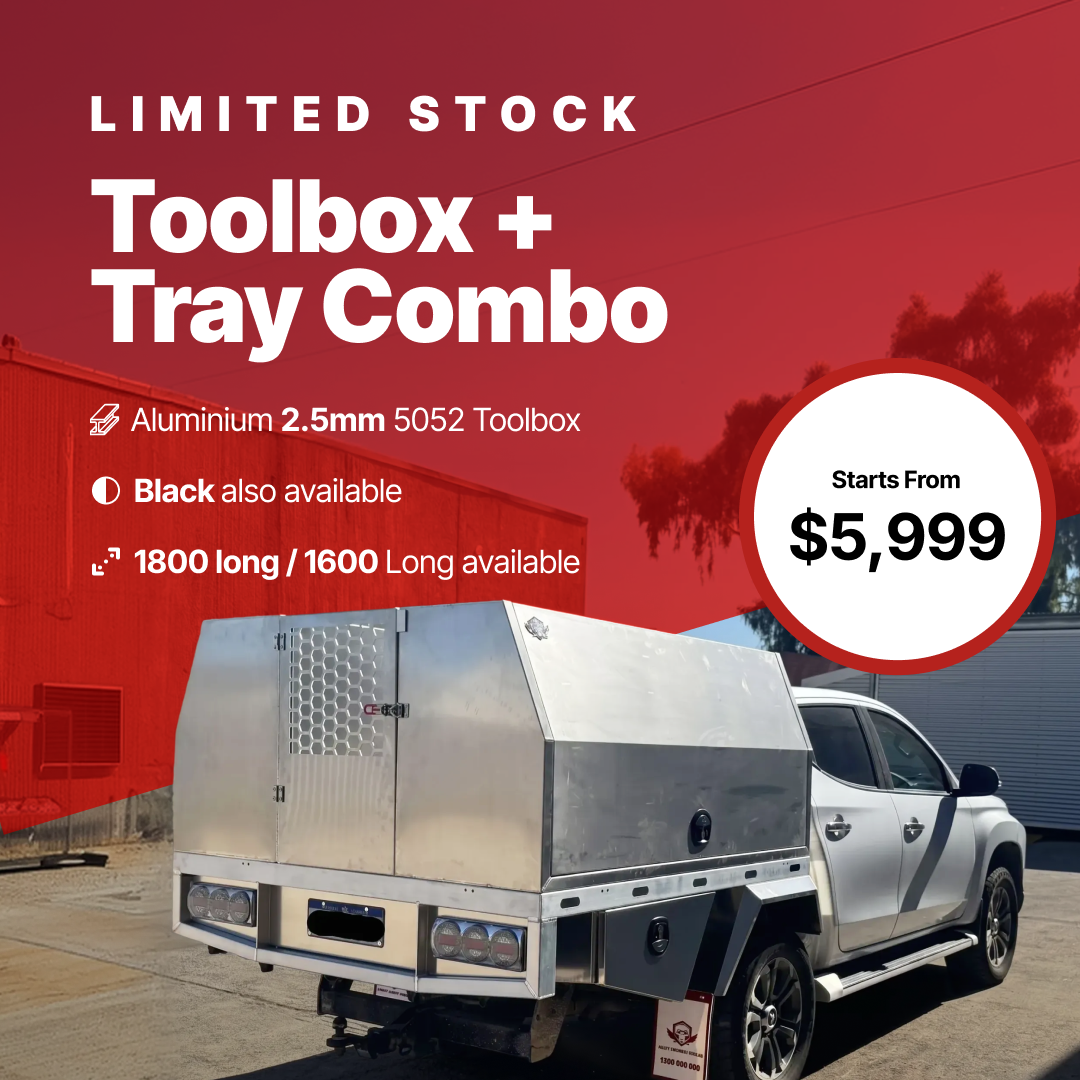 Toolbox + Tray Combo - Limited Stock