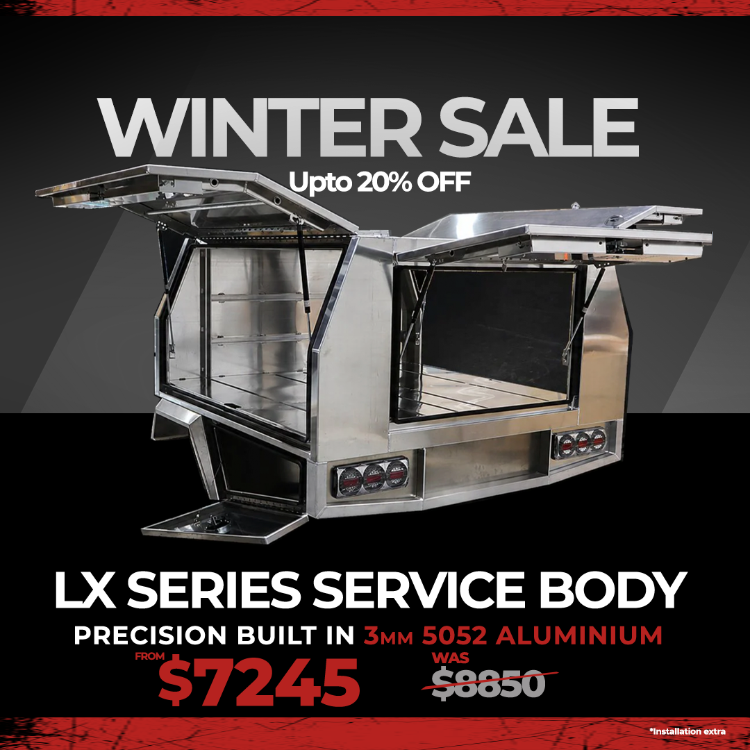 LX Series Service Body - Winter Deal