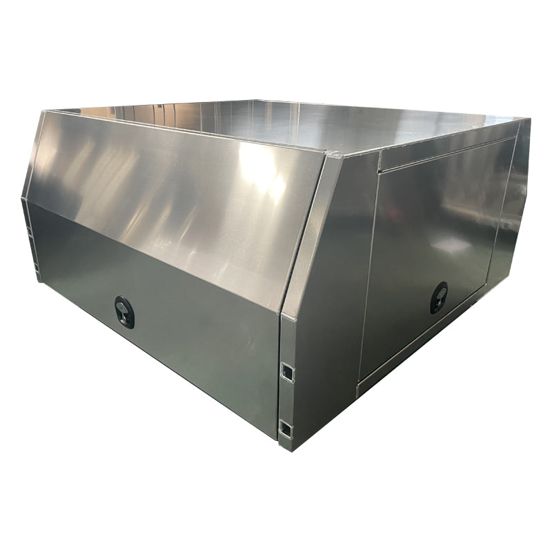 LX series 1800*1775*860 flat plate 3 door canopy with flush floor jack off