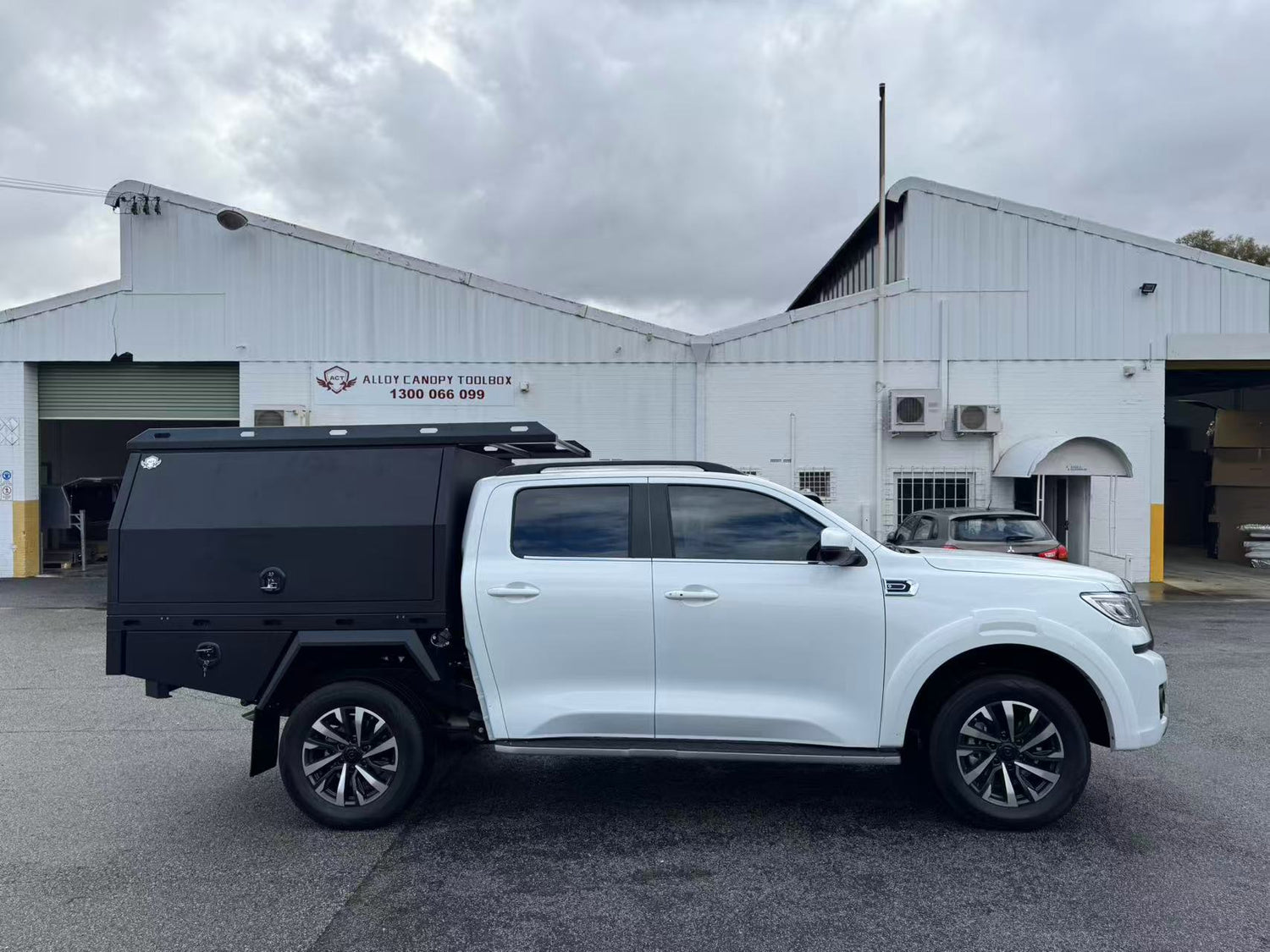 2-Door Black Canopy - Winter Deal