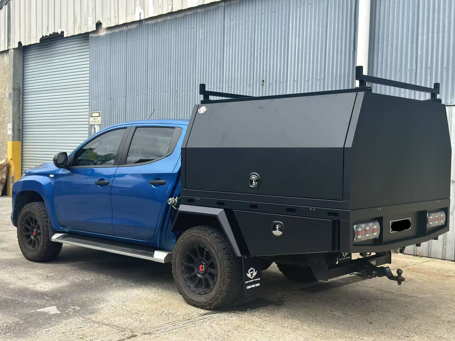 2-Door Black Canopy - Winter Deal