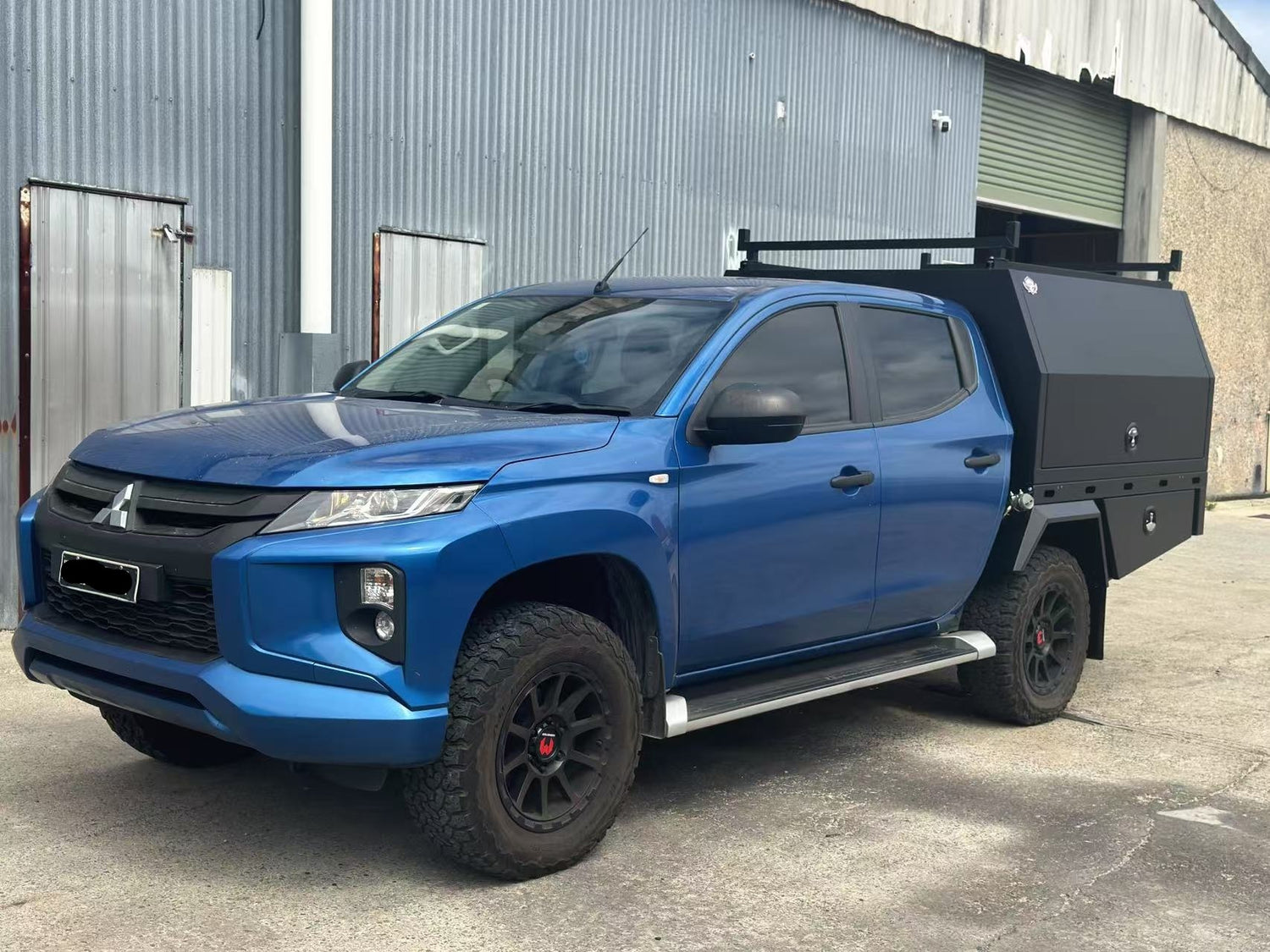 2-Door Black Canopy - Winter Deal